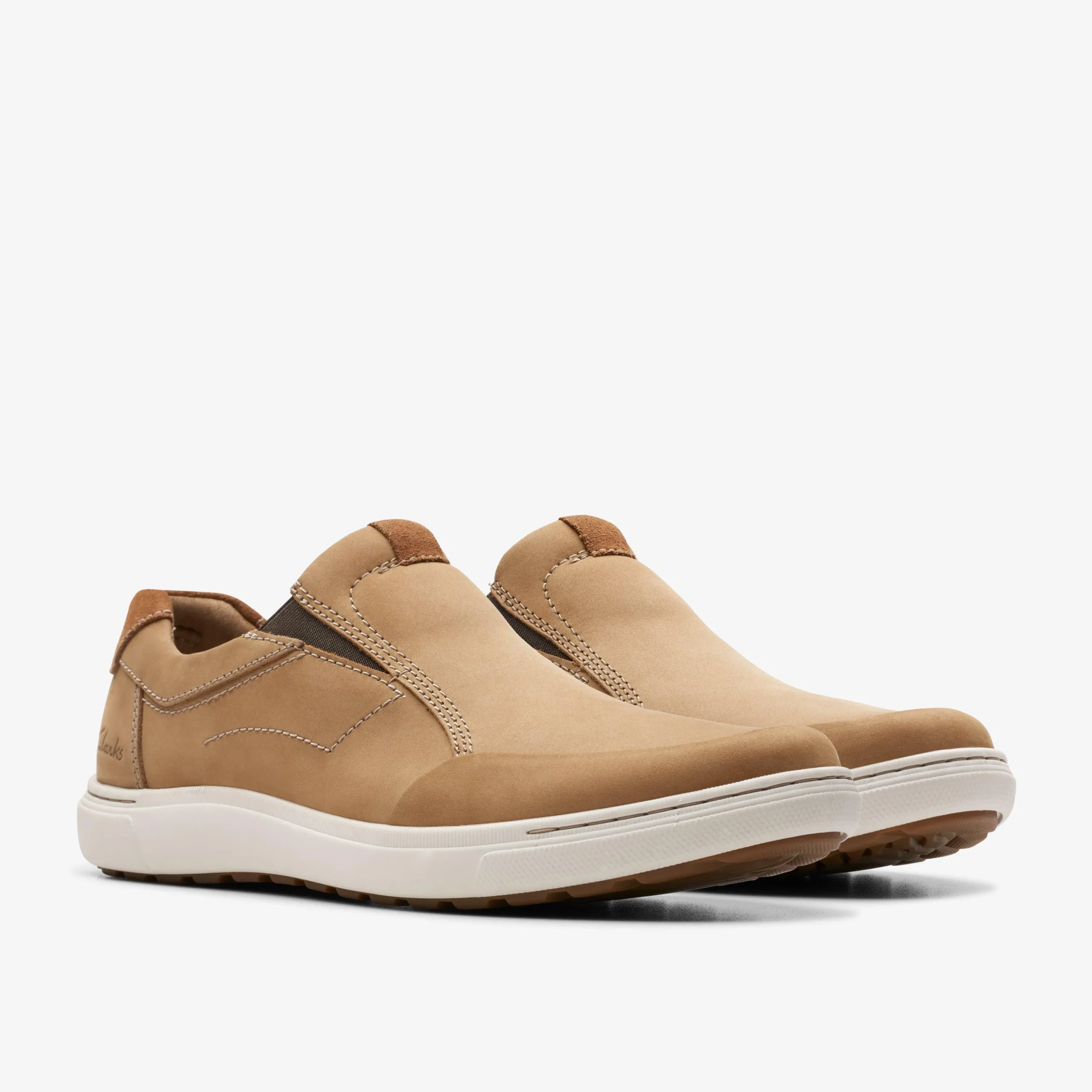 Clarks Mapstone Step Sand Nubuck Best