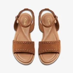 Clarks Maritime May Tan Suede Outlet