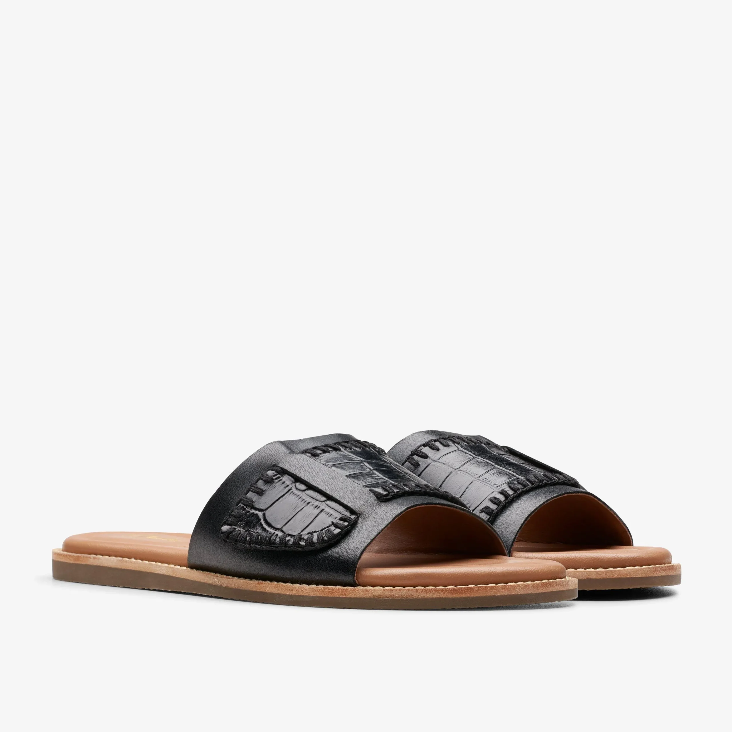 Clarks MARITIME MULE Black Interest Cheap