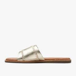 Clarks Maritime Mule Champagne Leather Best
