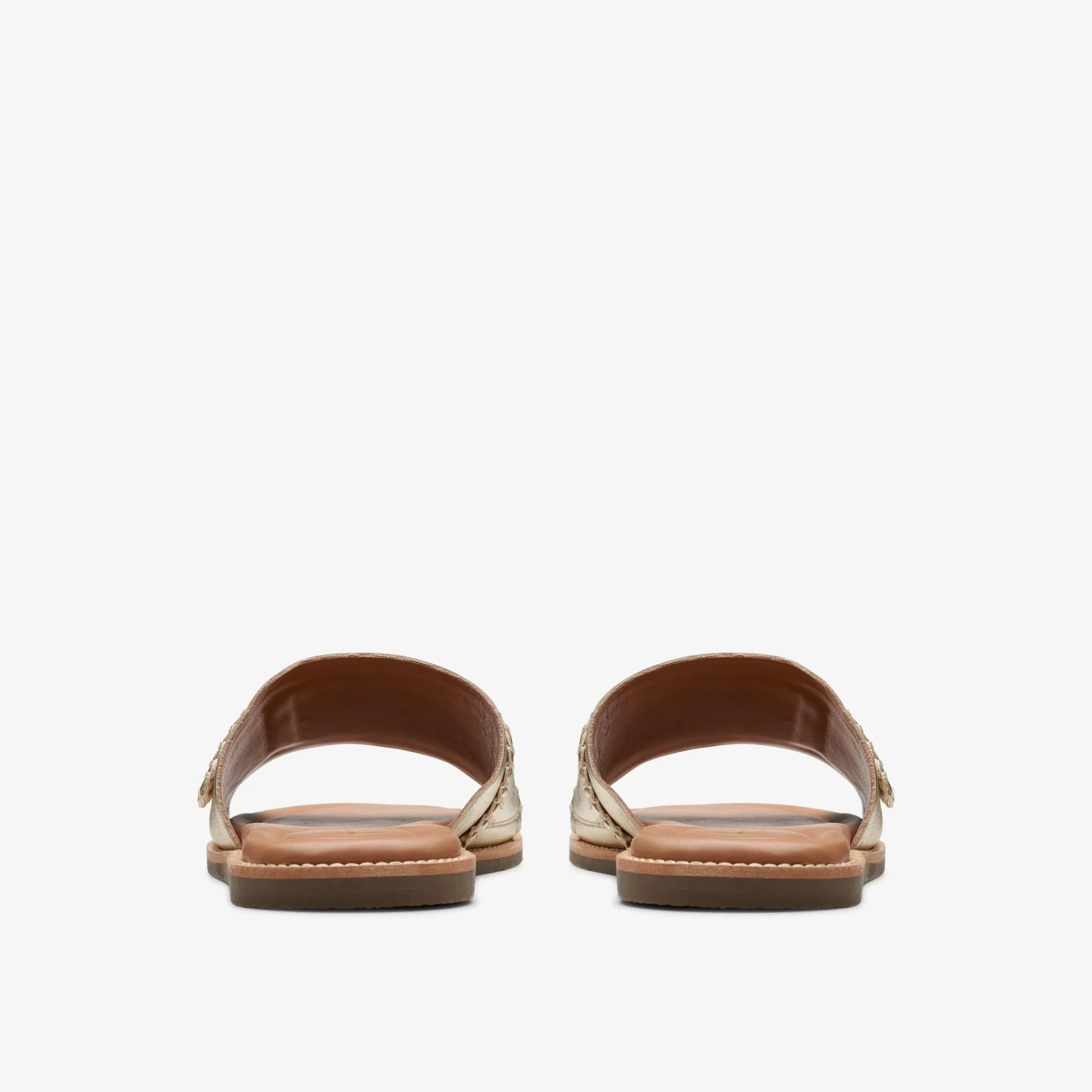 Clarks Maritime Mule Champagne Leather Best