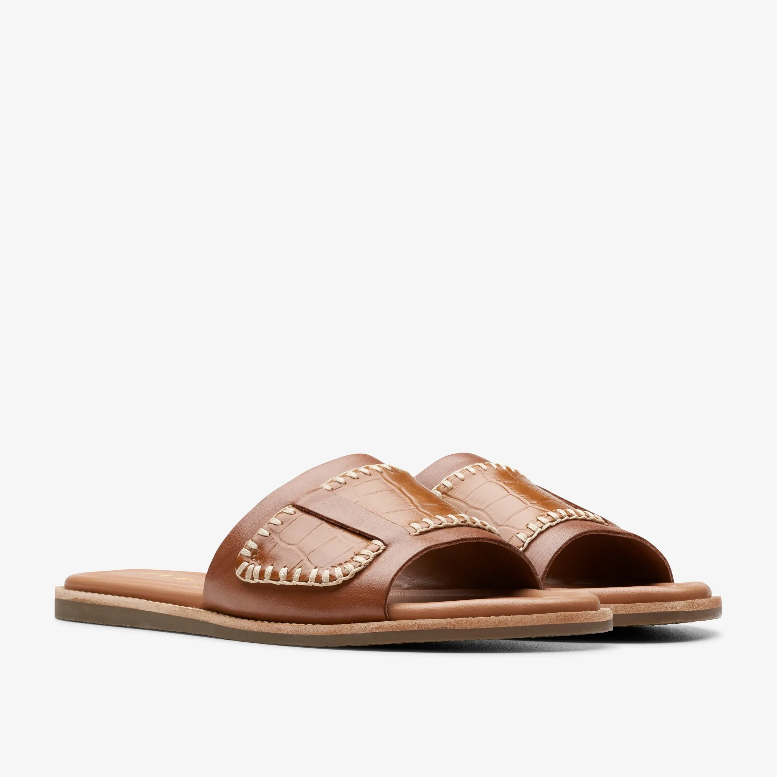 Clarks Maritime Mule Tan Interest Sale