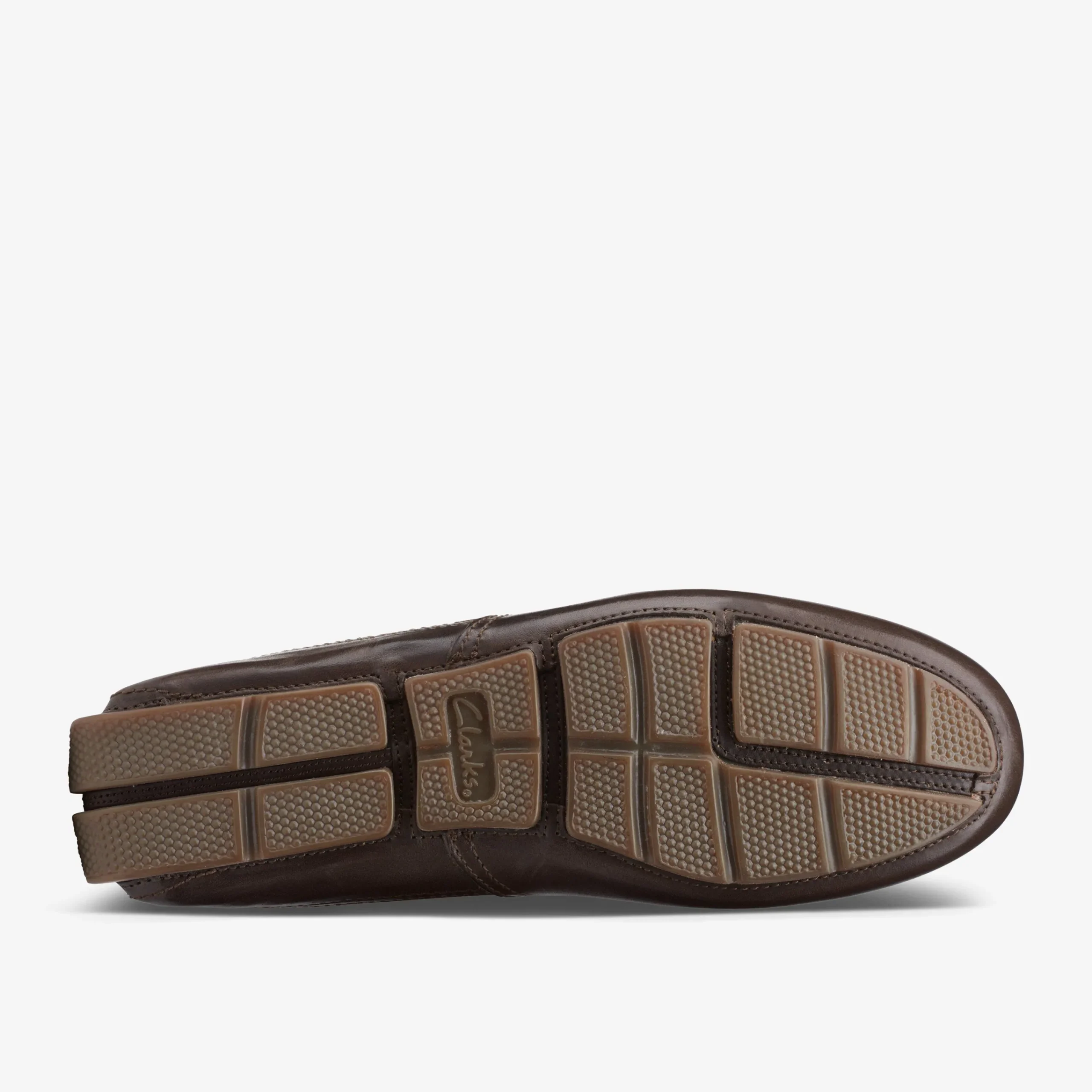 Clarks Markman Plain Dark Brown Hot