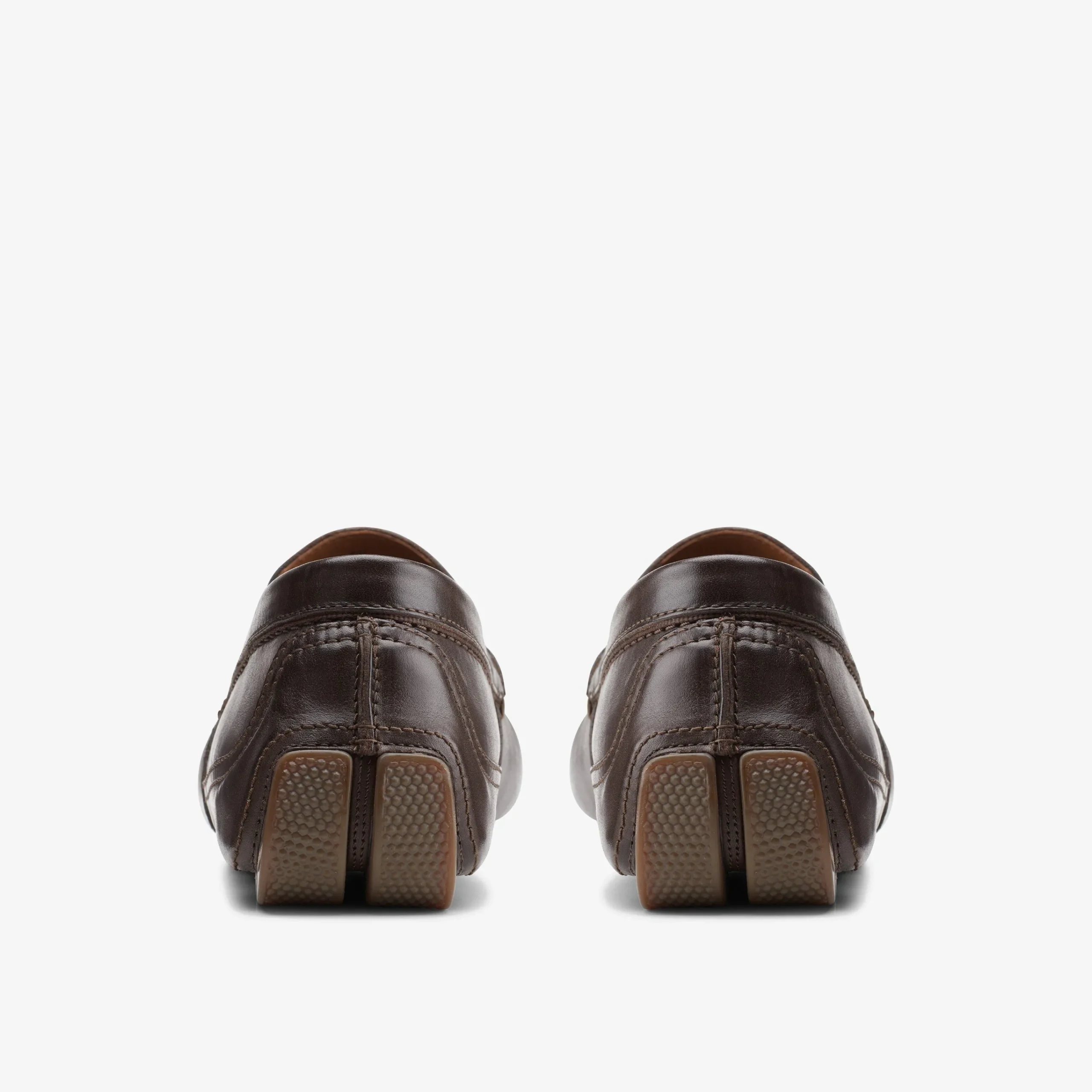 Clarks Markman Plain Dark Brown Hot