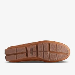 Clarks Markman Plain Tan Leather Outlet