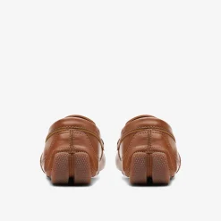 Clarks Markman Plain Tan Leather Outlet