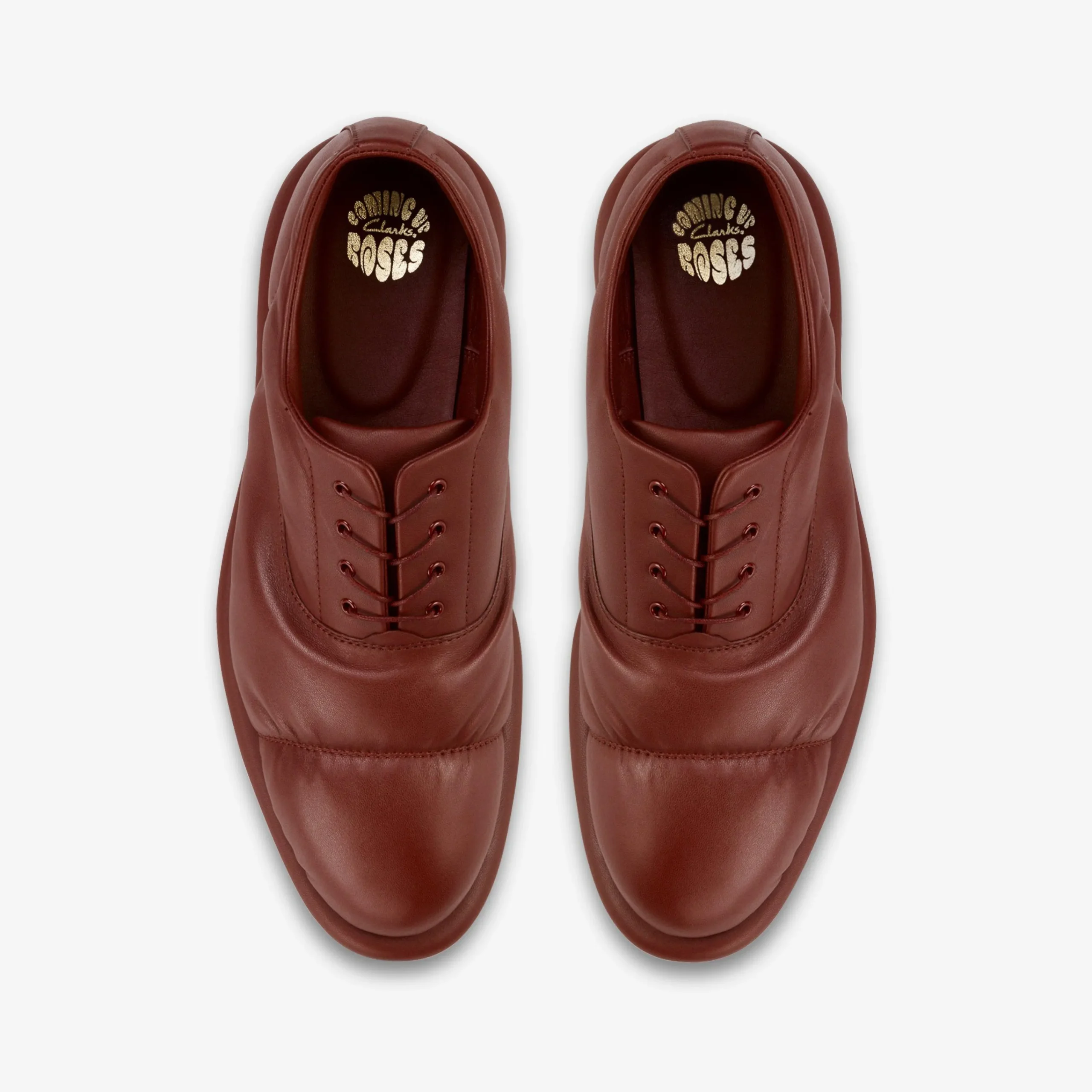 Clarks Martine Rose Mens Oxford 1 Oxblood Leather Clearance
