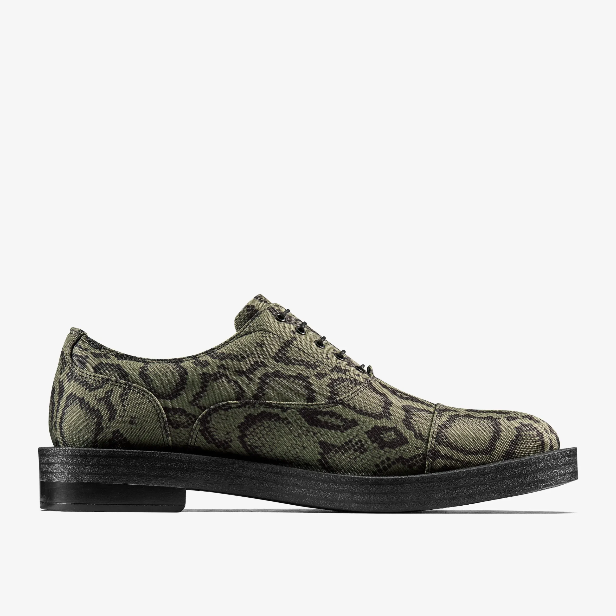 Clarks Martine Rose Mens Oxford 2 Green Textile Cheap
