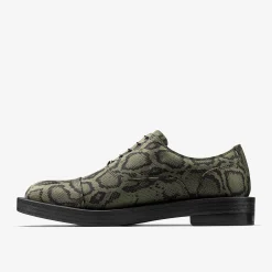 Clarks Martine Rose Mens Oxford 2 Green Textile Cheap