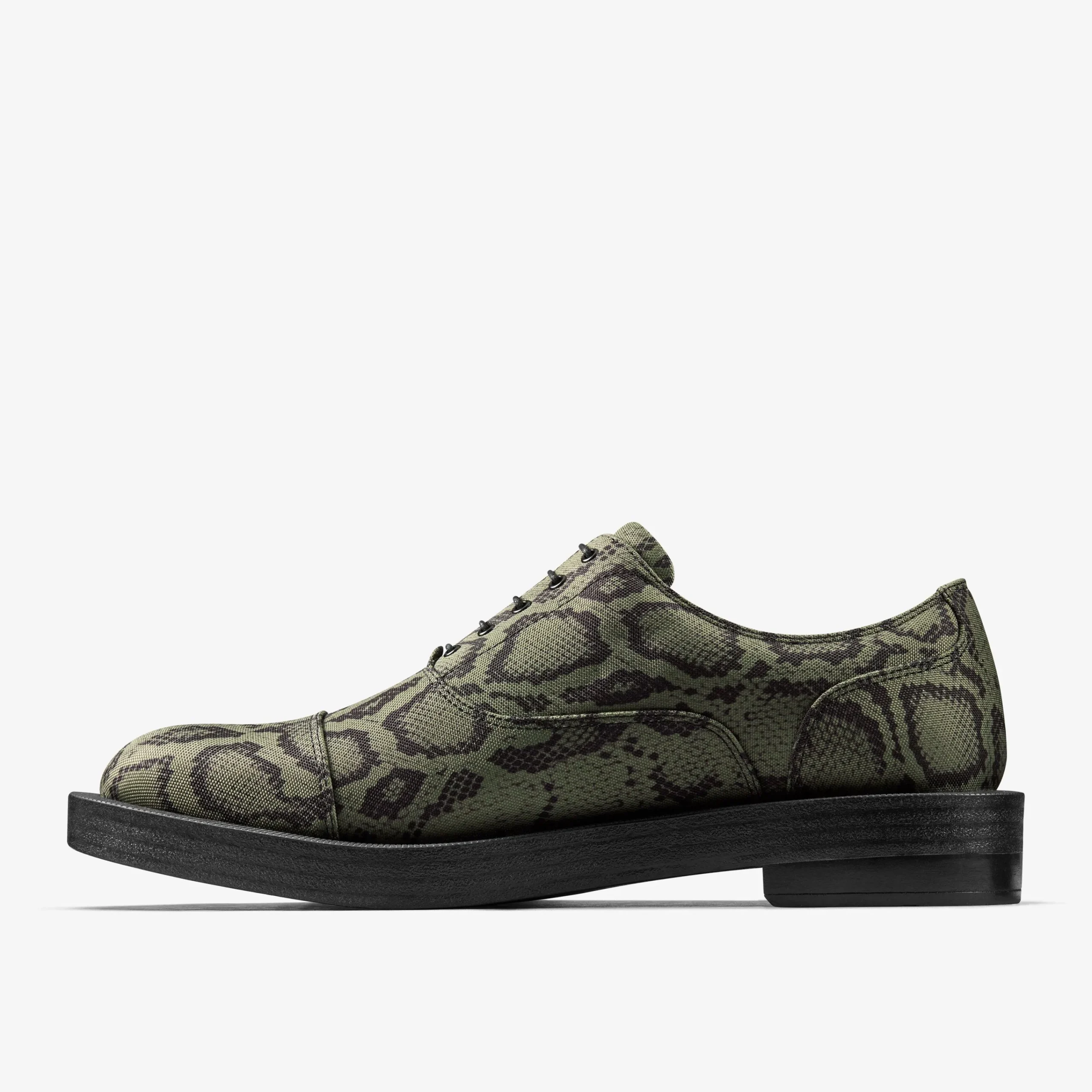 Clarks Martine Rose Mens Oxford 2 Green Textile Cheap