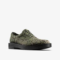 Clarks Martine Rose Mens Oxford 2 Green Textile Cheap