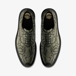 Clarks Martine Rose Mens Oxford 2 Green Textile Cheap