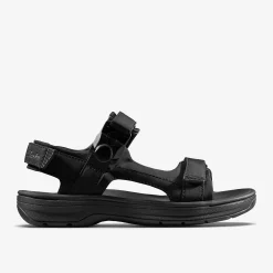 Clarks Martine Rose Mens Sandal 2 Black Textile Cheap
