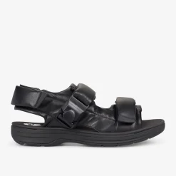 Clarks Martine Rose Mens Sandal 1 Black Leather Hot