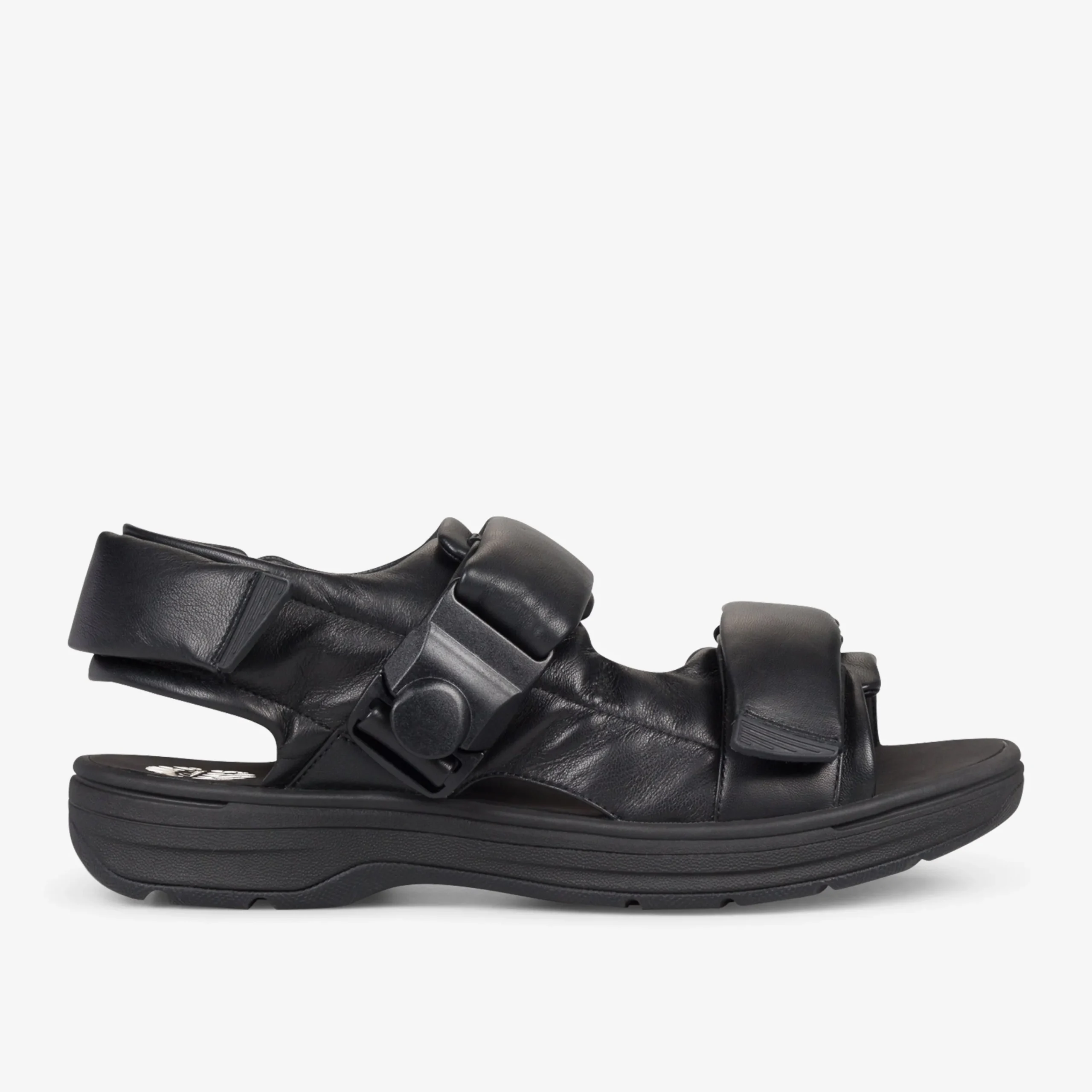 Clarks Martine Rose Mens Sandal 1 Black Leather Hot