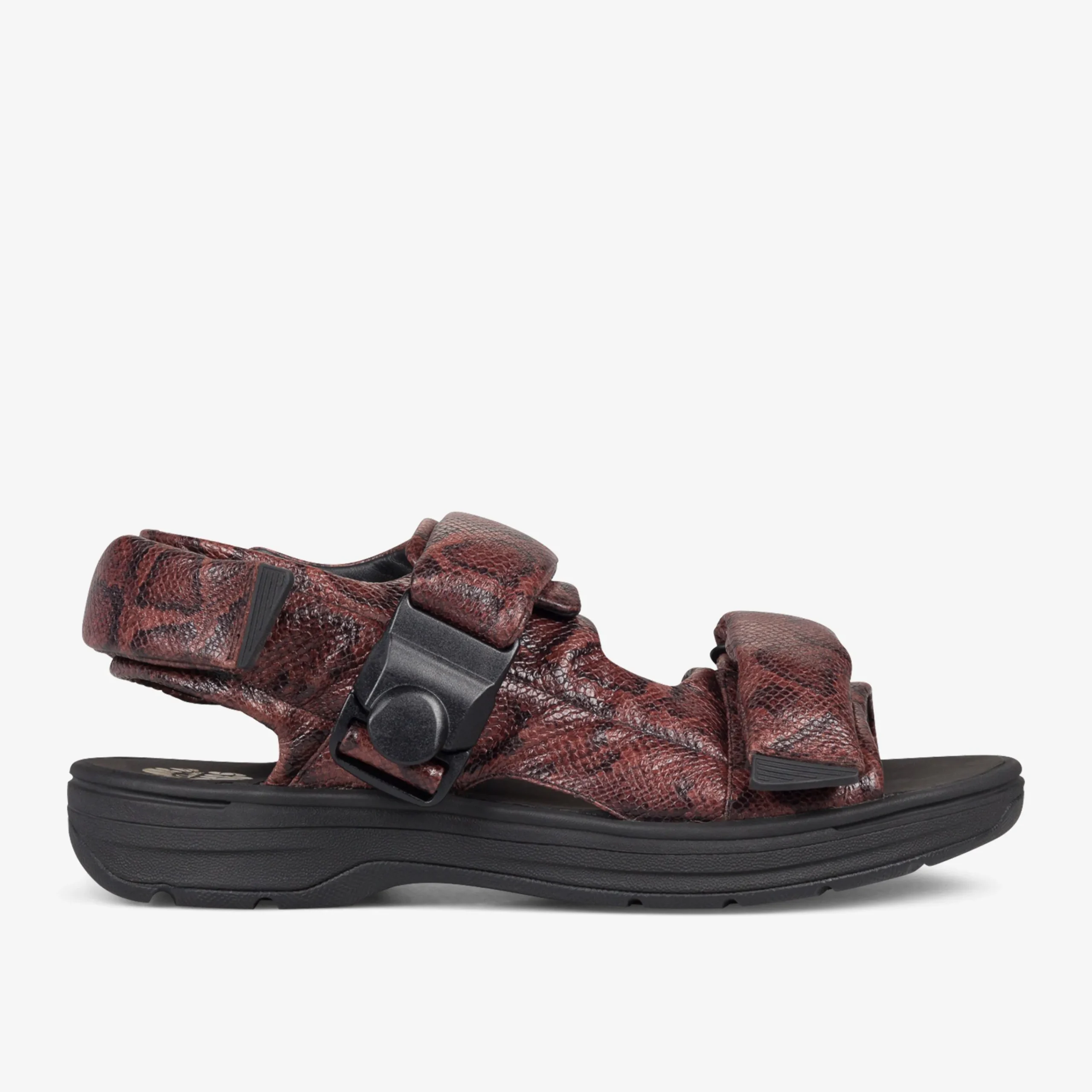 Clarks Martine Rose Mens Sandal 1 Brown Snake Best Sale