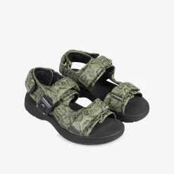 Clarks Martine Rose Mens Sandal 1 Green Snake Cheap