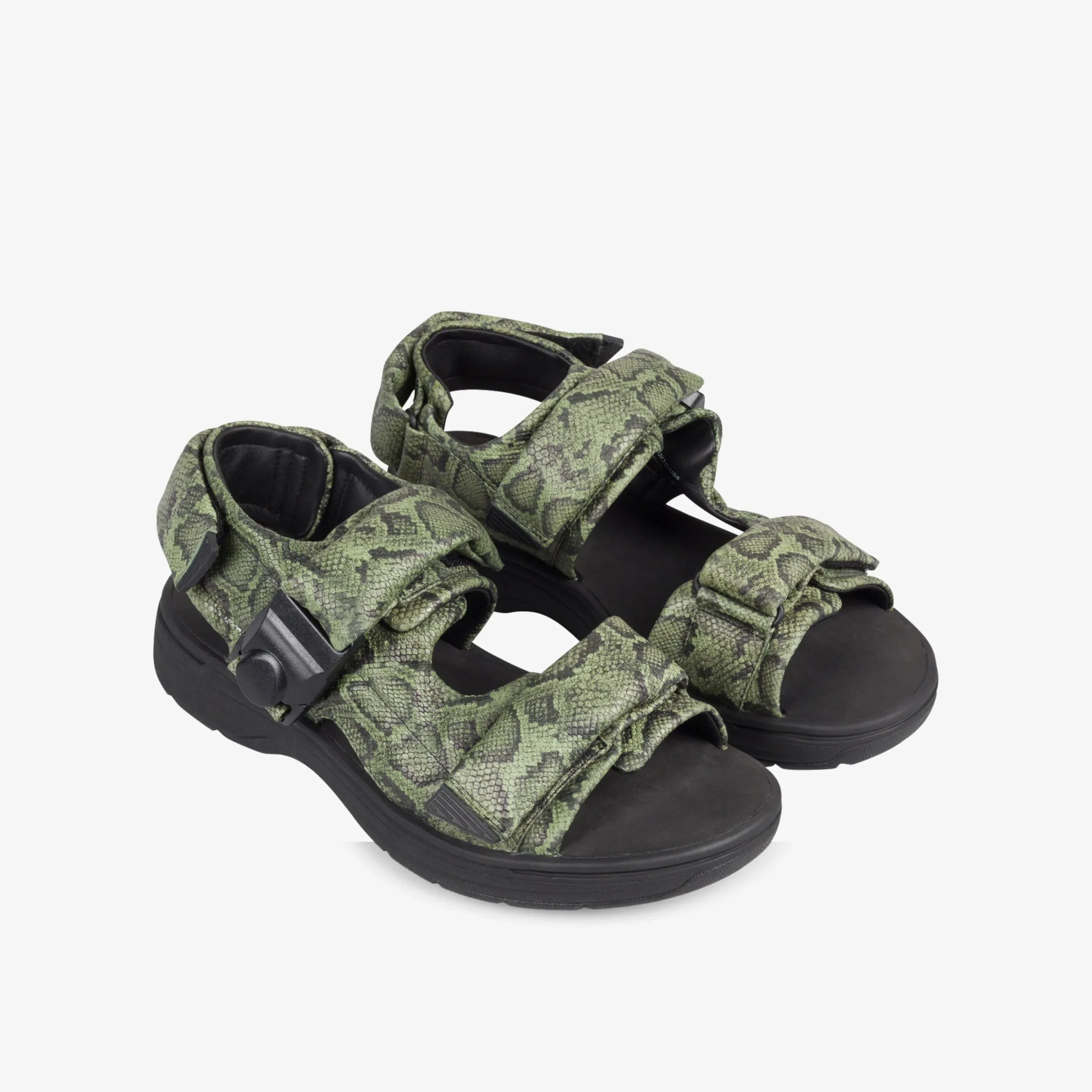 Clarks Martine Rose Mens Sandal 1 Green Snake Cheap
