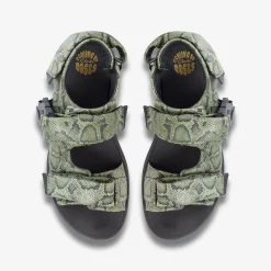 Clarks Martine Rose Mens Sandal 1 Green Snake Cheap