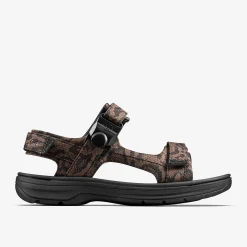 Clarks Martine Rose Mens Sandal 2 Brown Textile Best Sale