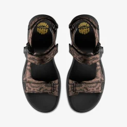 Clarks Martine Rose Mens Sandal 2 Brown Textile Best Sale