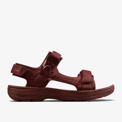 Clarks Martine Rose Mens Sandal 2 Oxblood Textile Discount