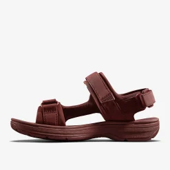 Clarks Martine Rose Mens Sandal 2 Oxblood Textile Discount