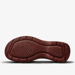 Clarks Martine Rose Mens Sandal 2 Oxblood Textile Discount