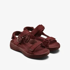 Clarks Martine Rose Mens Sandal 2 Oxblood Textile Discount