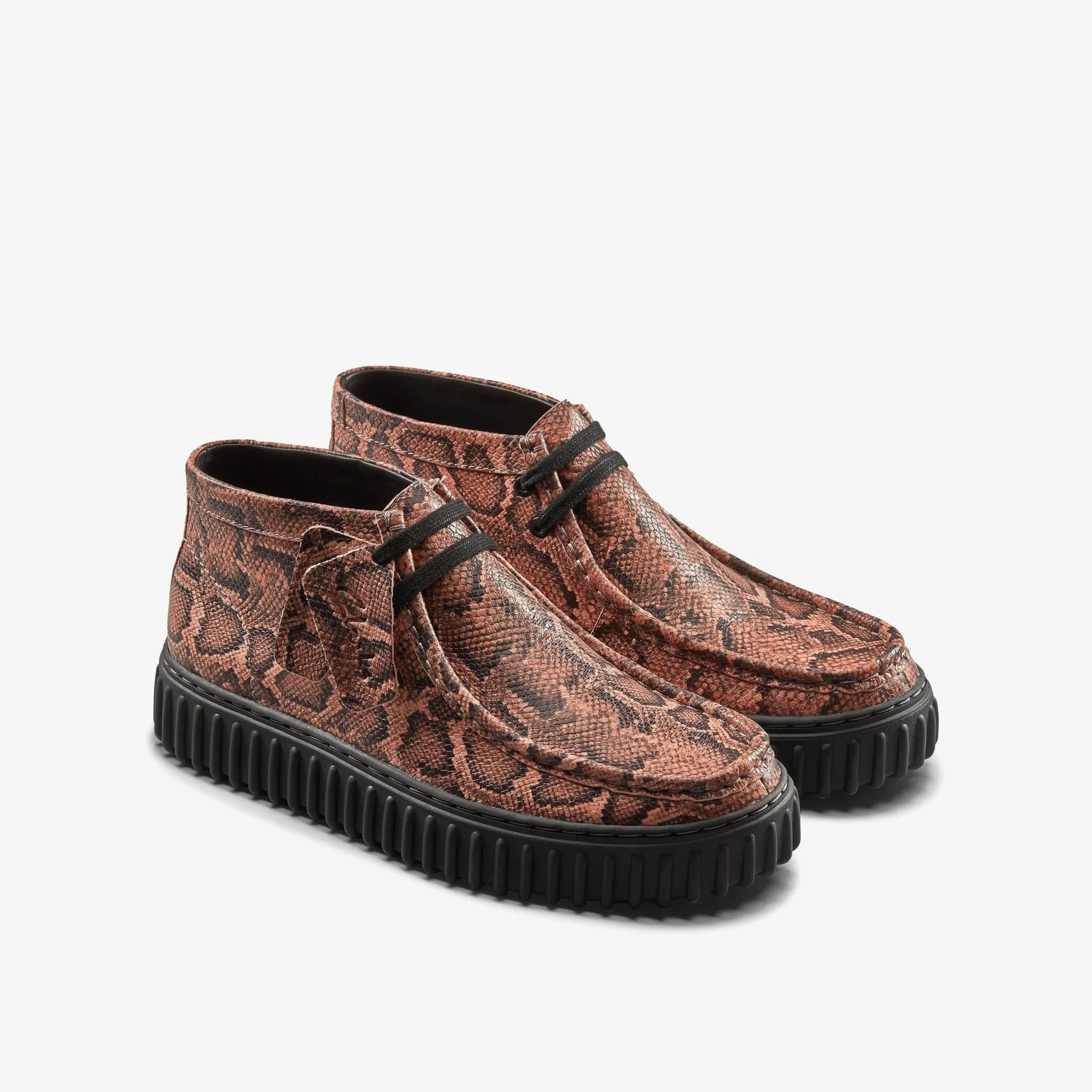 Clarks Martine Rose Torhill Hi Rose Snake Fashion