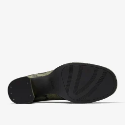 Clarks Martine Rose Womens Loafer 2 Green Textile Cheap