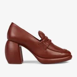 Clarks Martine Rose Womens Loafer 1 Oxblood Leather Outlet