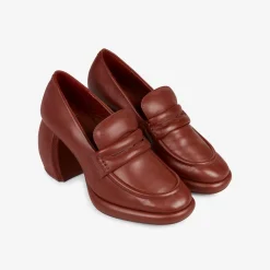 Clarks Martine Rose Womens Loafer 1 Oxblood Leather Outlet
