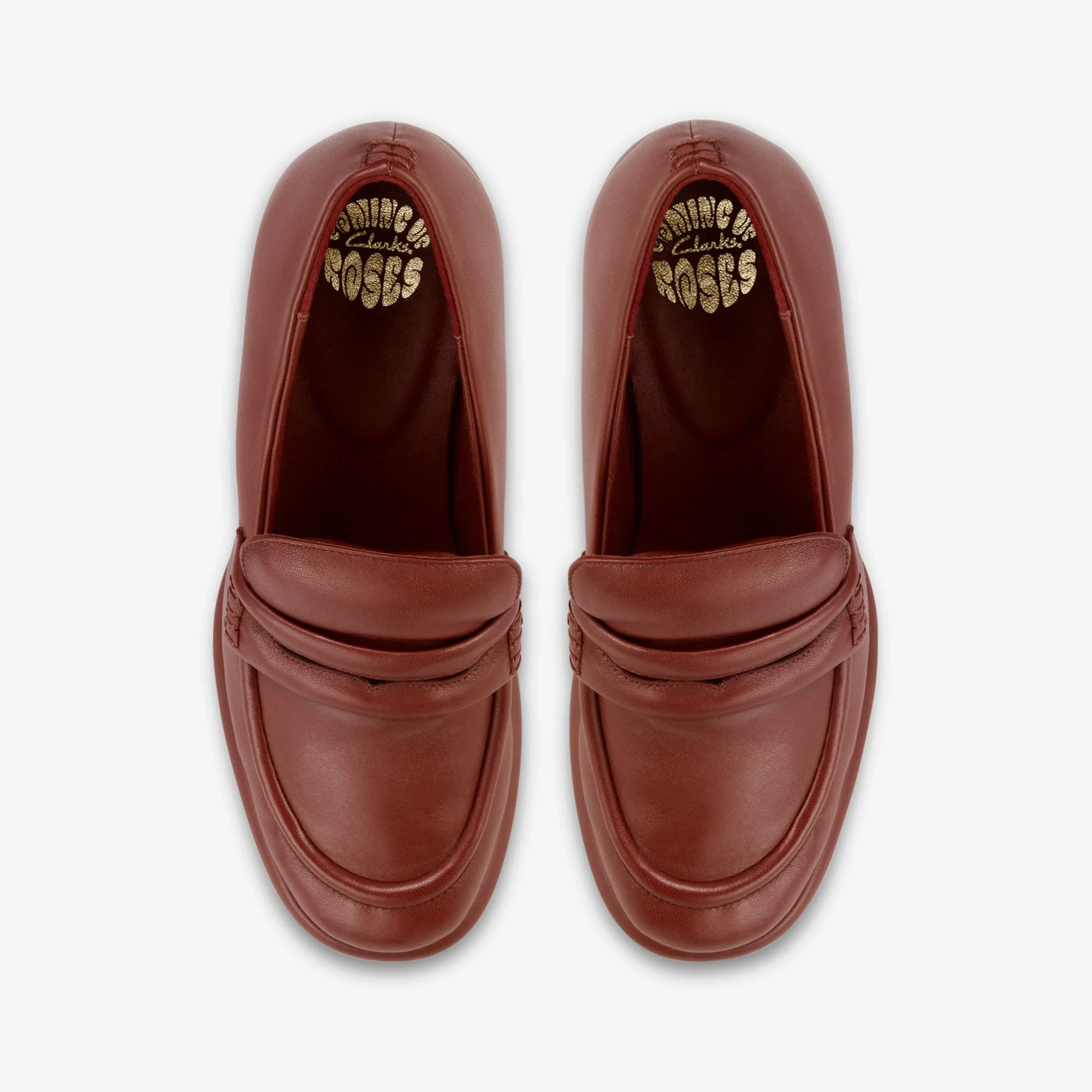 Clarks Martine Rose Womens Loafer 1 Oxblood Leather Outlet