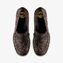 Clarks Martine Rose Womens Loafer 2 Brown Textile Outlet