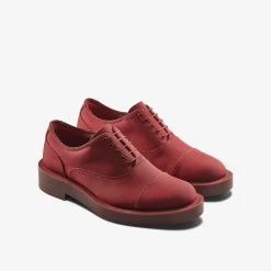 Clarks Martine Rose Womens Oxford 2 Oxblood Textile Shop