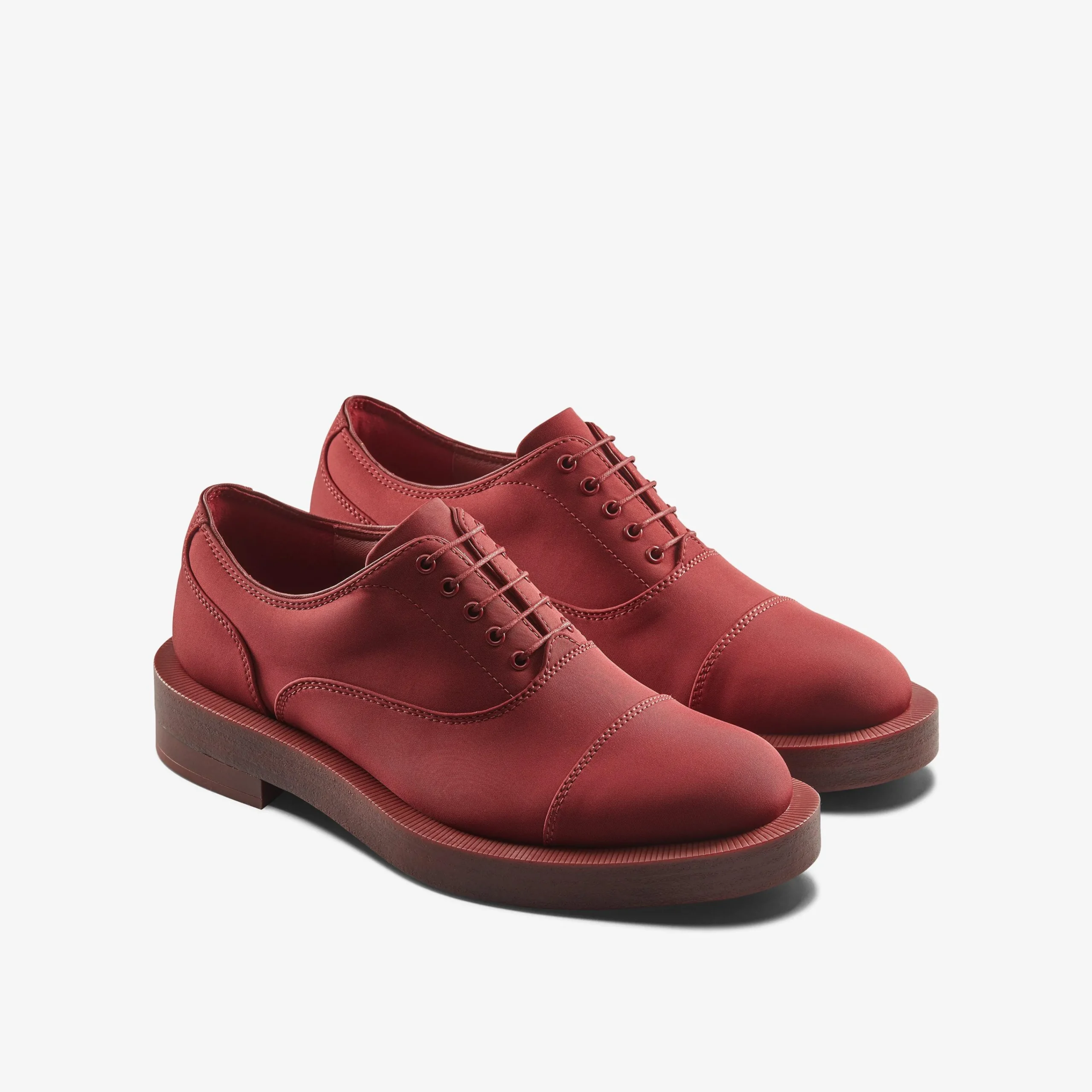 Clarks Martine Rose Womens Oxford 2 Oxblood Textile Shop