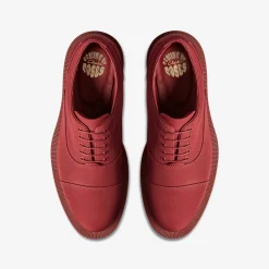Clarks Martine Rose Womens Oxford 2 Oxblood Textile Shop