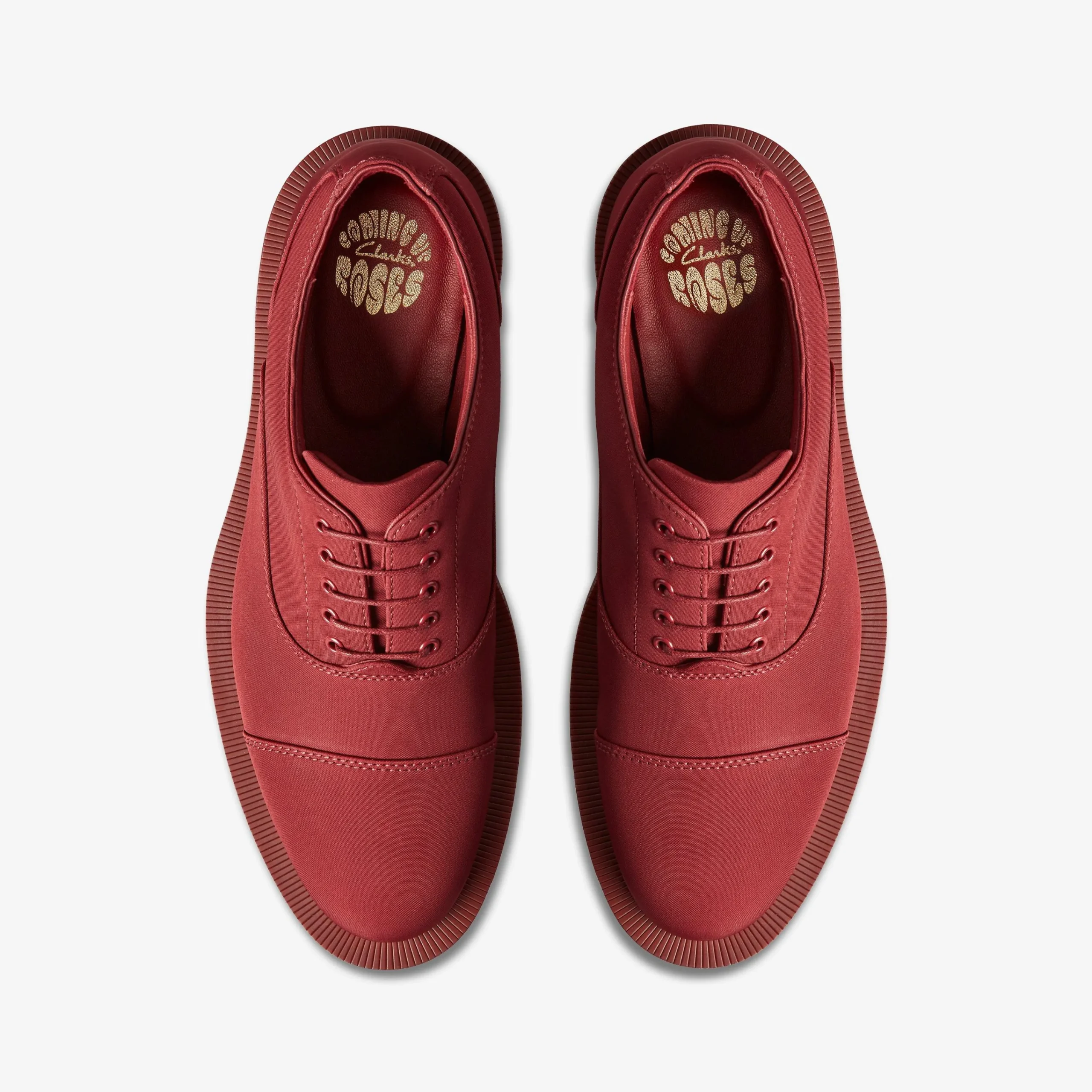 Clarks Martine Rose Womens Oxford 2 Oxblood Textile Shop