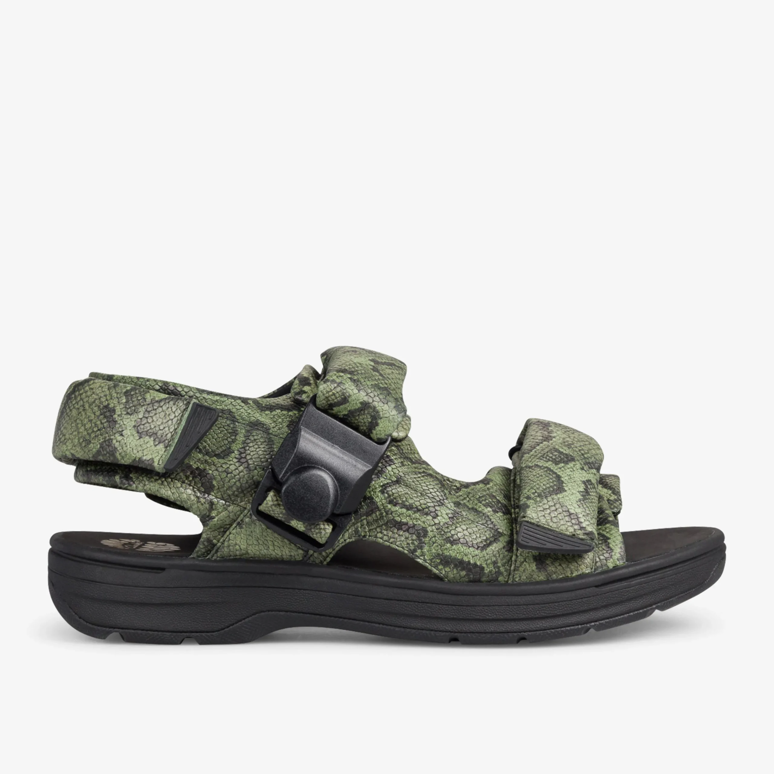 Clarks Martine Rose Womens Sandal 1 Green Snake Best Sale