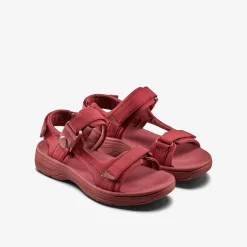 Clarks Martine Rose Womens Sandal 2 Oxblood Textile Cheap