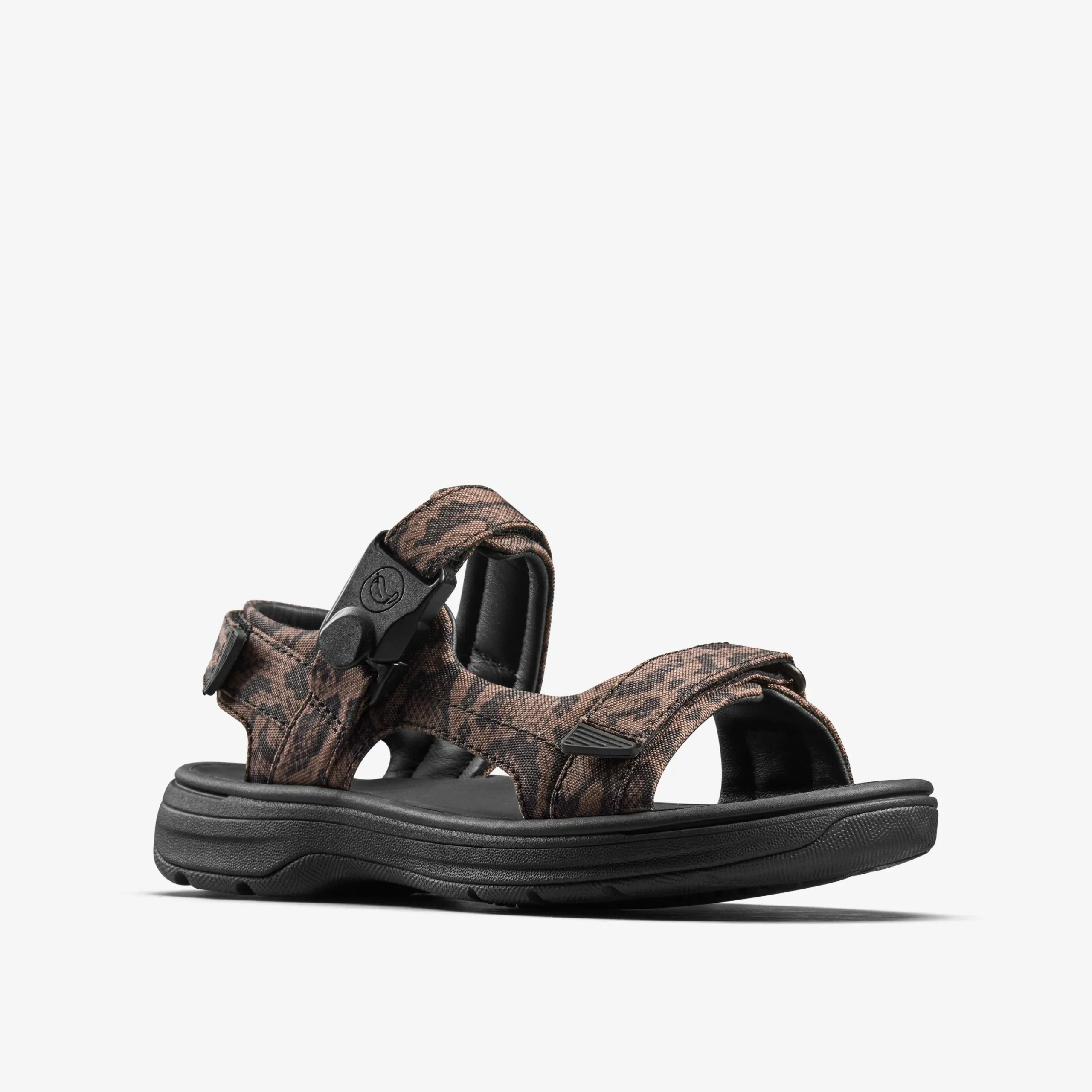 Clarks Martine Rose Womens Sandal 2 Brown Textile Discount