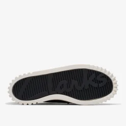 Clarks Mayhill Cove Black Leather Discount