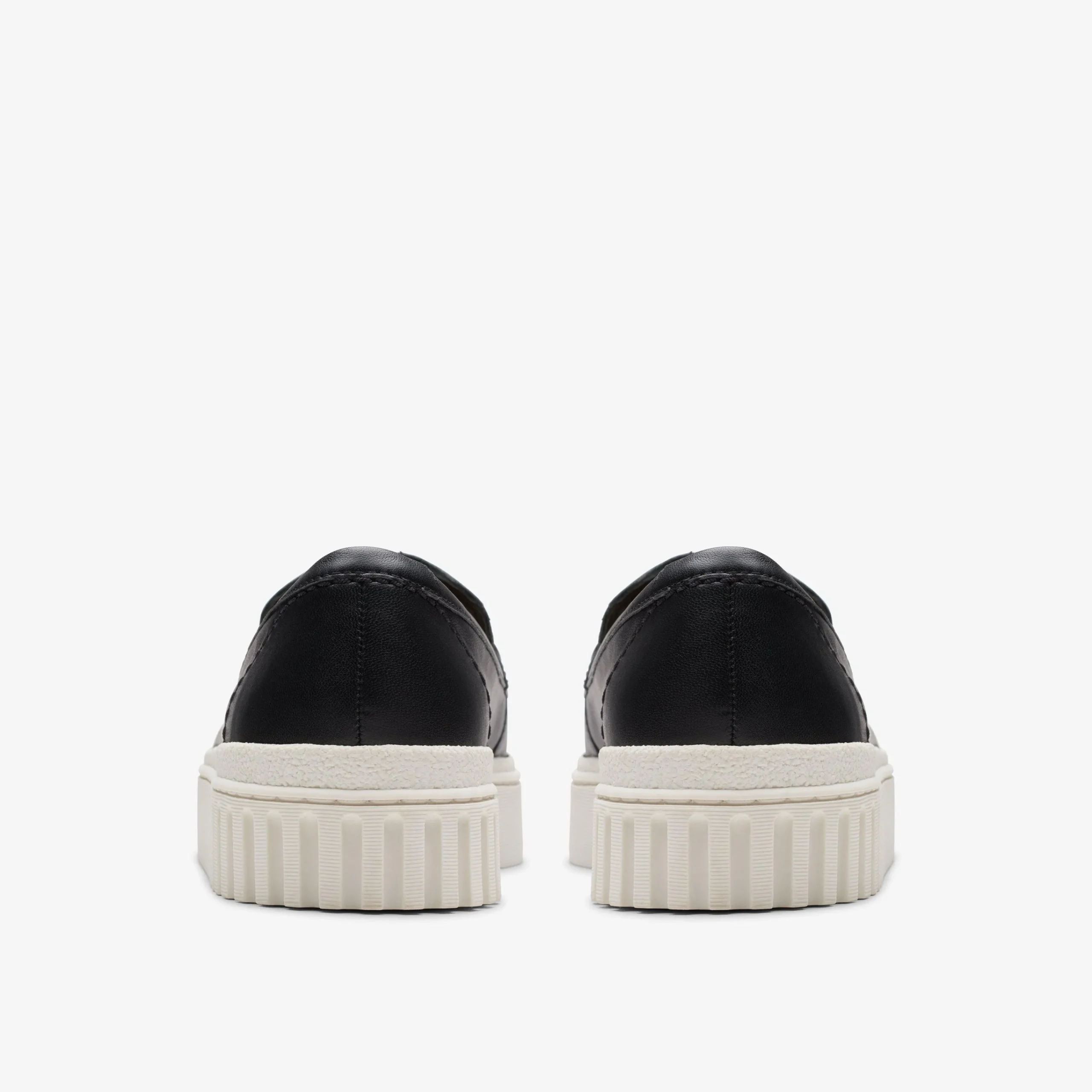 Clarks Mayhill Cove Black Leather Discount