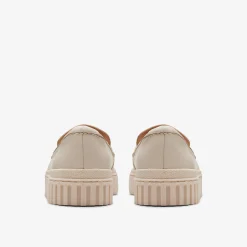 Clarks Mayhill Cove Cream Leather Discount