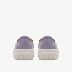 Clarks Mayhill Cove Lilac Leather Sale