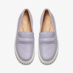 Clarks Mayhill Cove Lilac Leather Sale