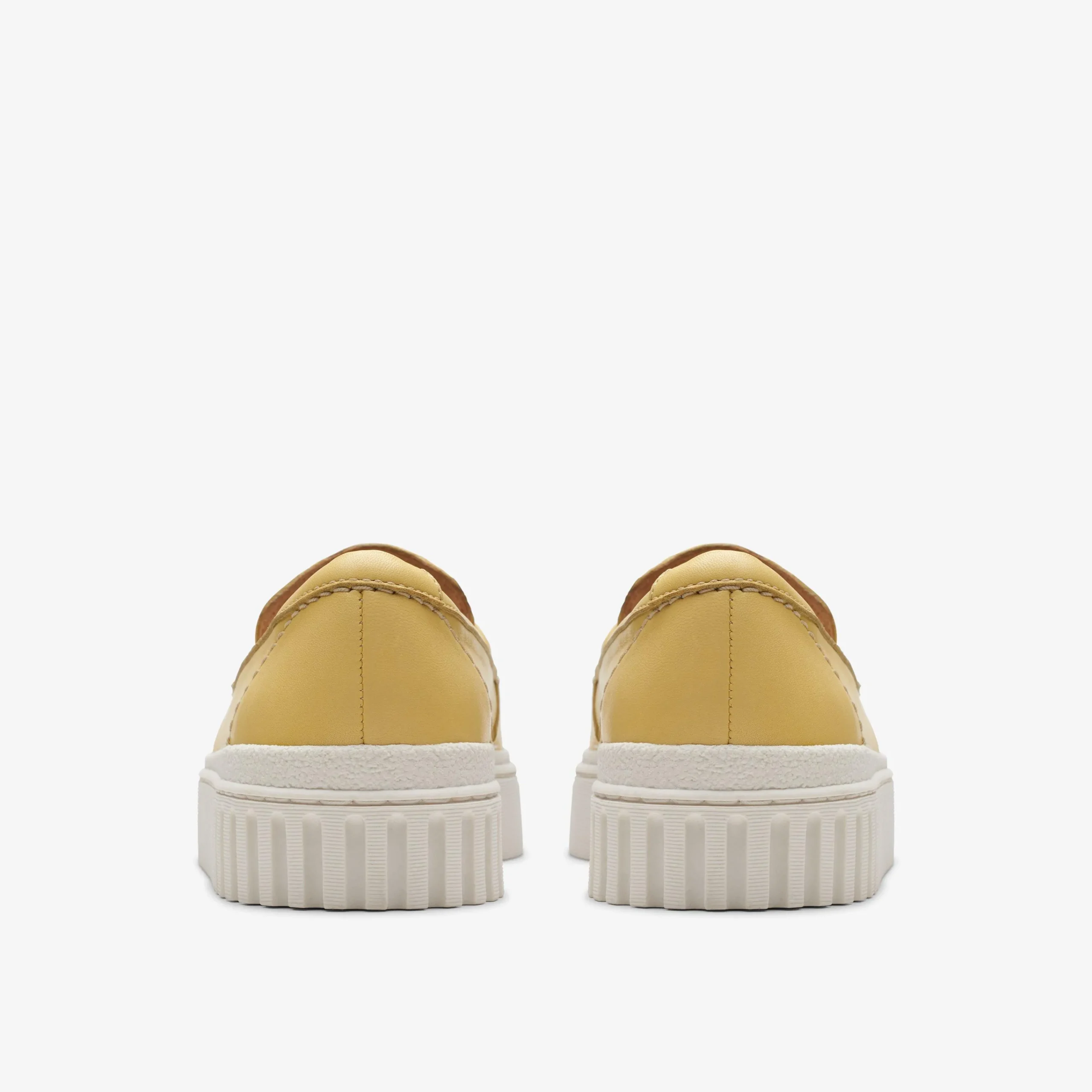 Clarks Mayhill Cove Yellow Leather Best Sale