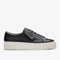 Clarks Mayhill Walk Black Leather Discount