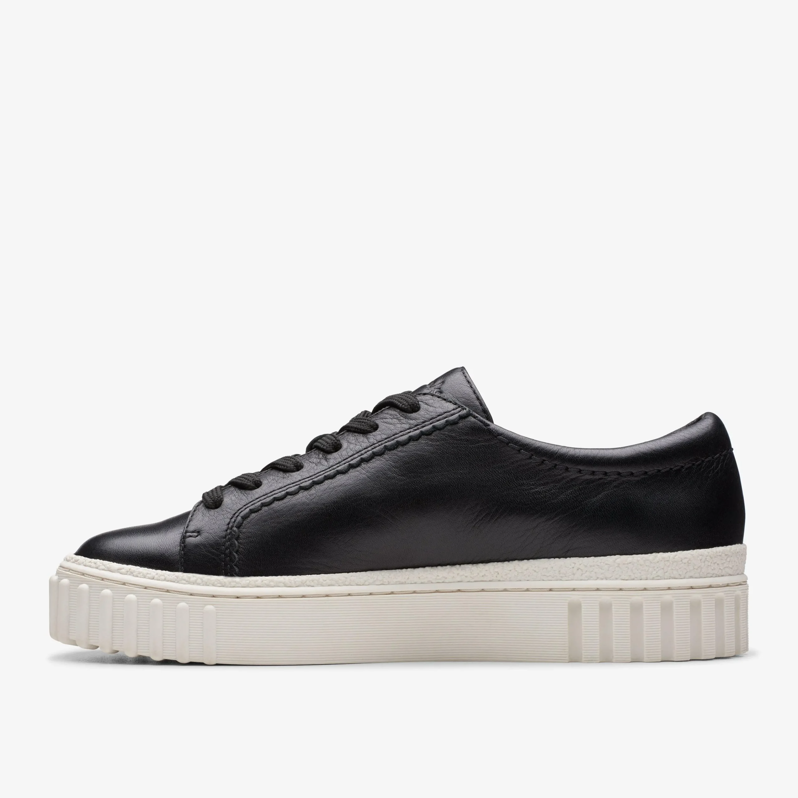 Clarks Mayhill Walk Black Leather Discount